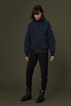 Ropa Canada Goose Mujer Mexico - Simcoe Forro Polar Azul Oscuro Marino SQ5296417